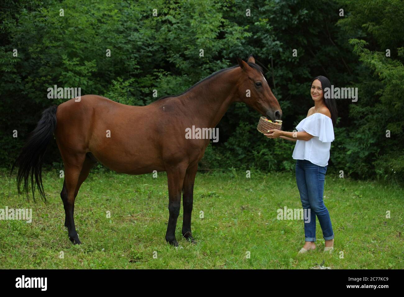 Country Lady Standing Against Pond on Ranch with Fish-rod Stock Photo -  Image of ranch, people: 67398354