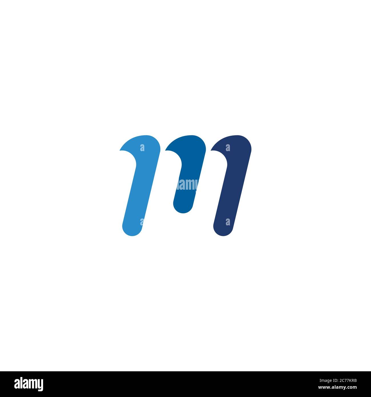 M Letter icon Template vector illustration design Stock Vector Image ...