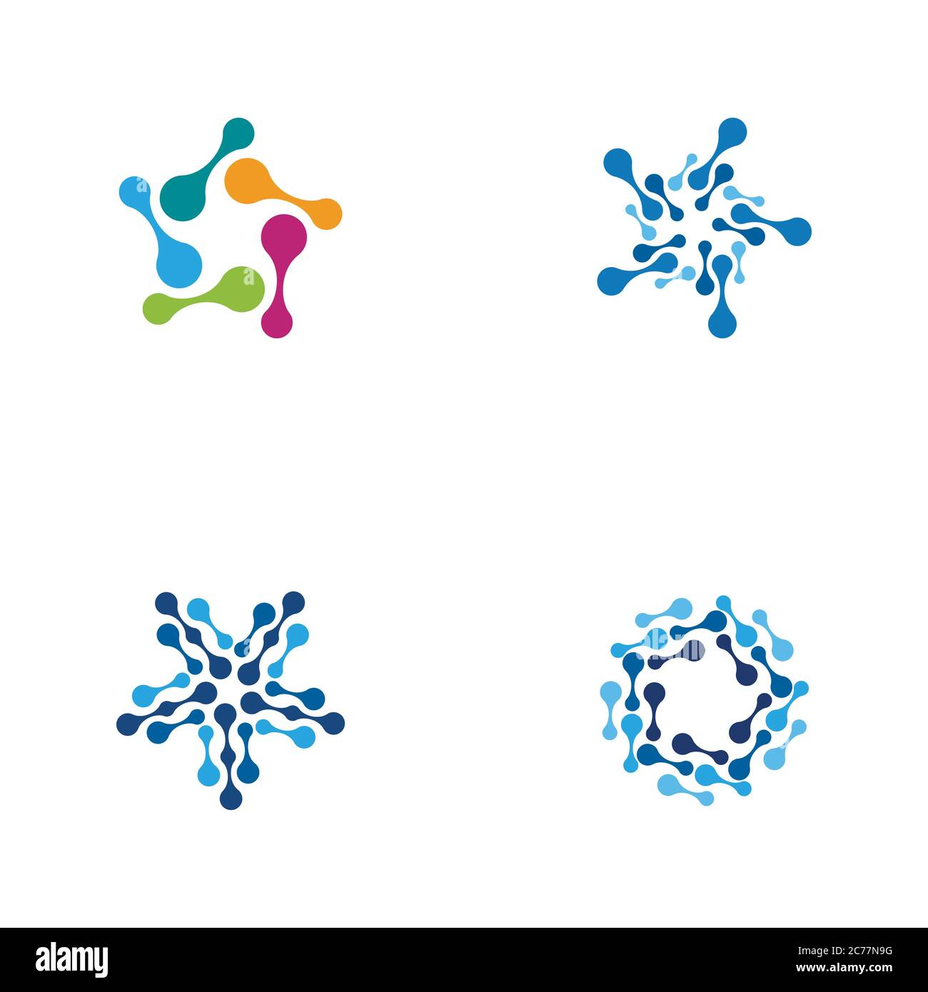 Meta Ball icon vector design template Stock Vector