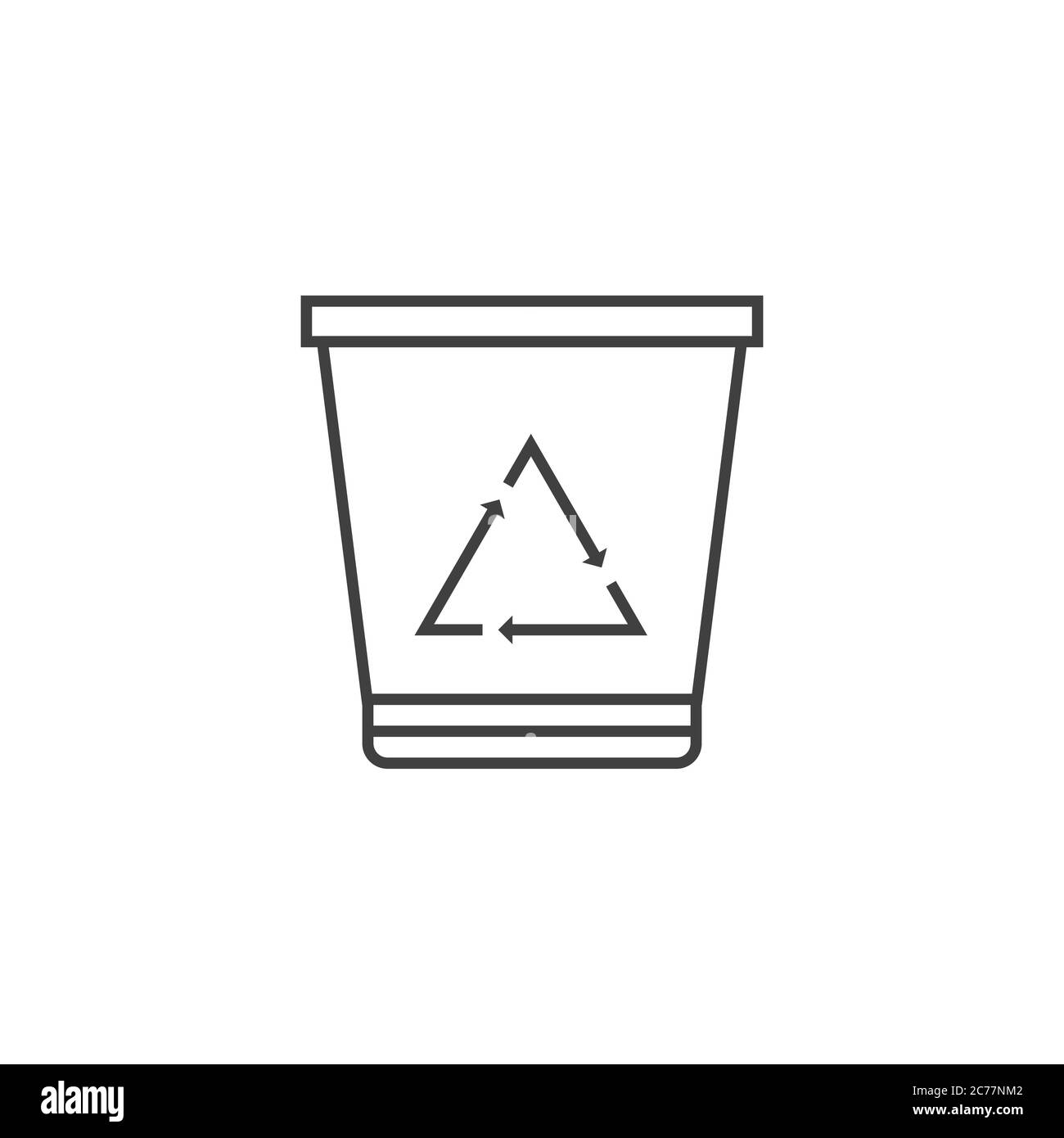 Trash icons vector illustration design template Stock Vector Image ...