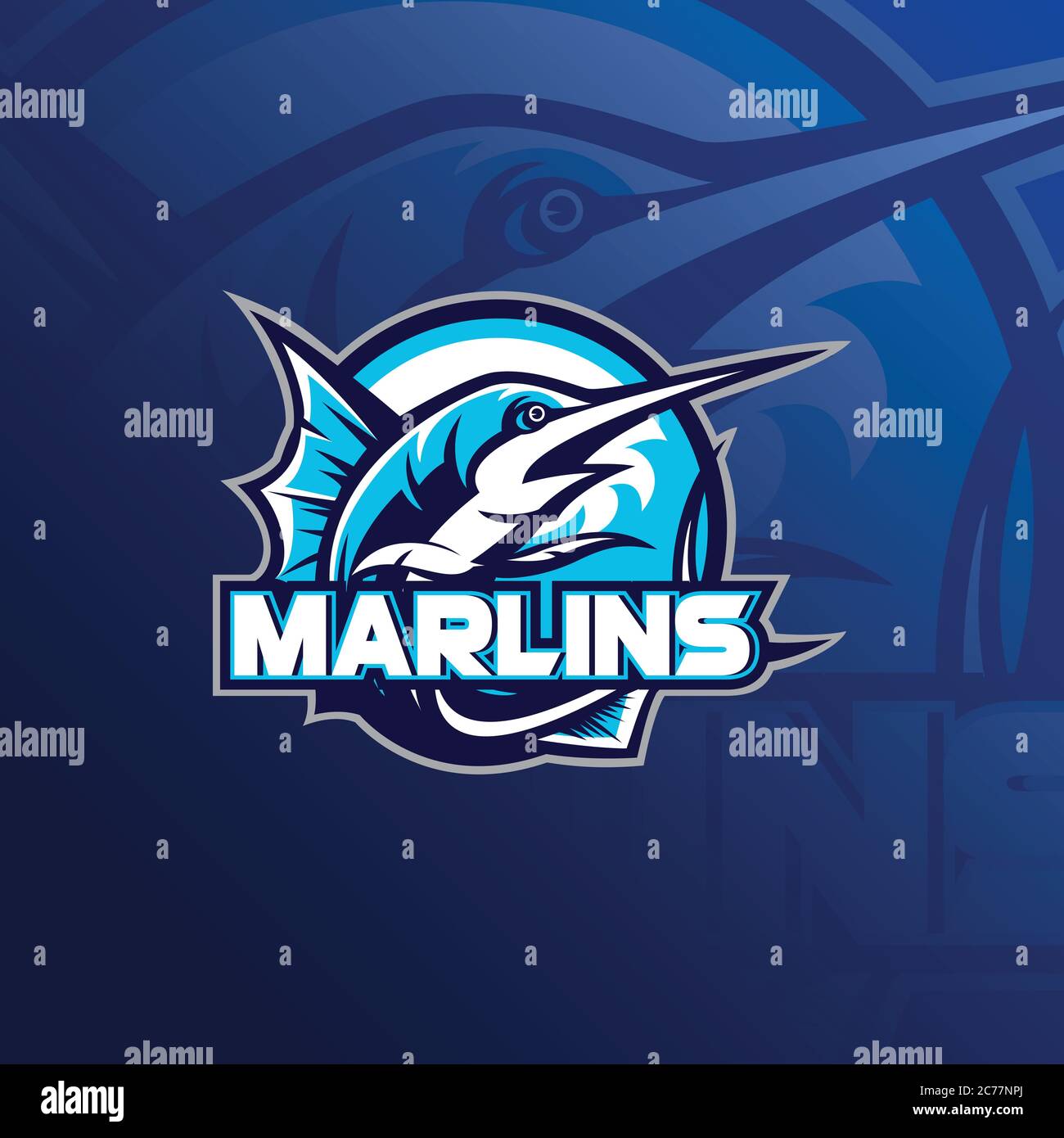 Billy marlin mascot hi-res stock photography and images - Alamy