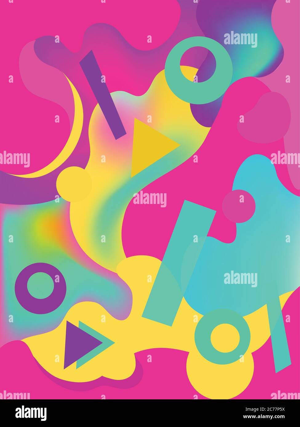 Modern abstract vector geometrical background.  Stock Vector