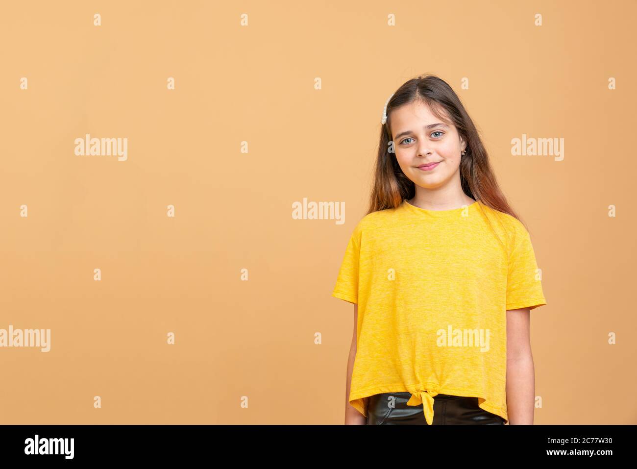 Girls Yellow T-shirt
