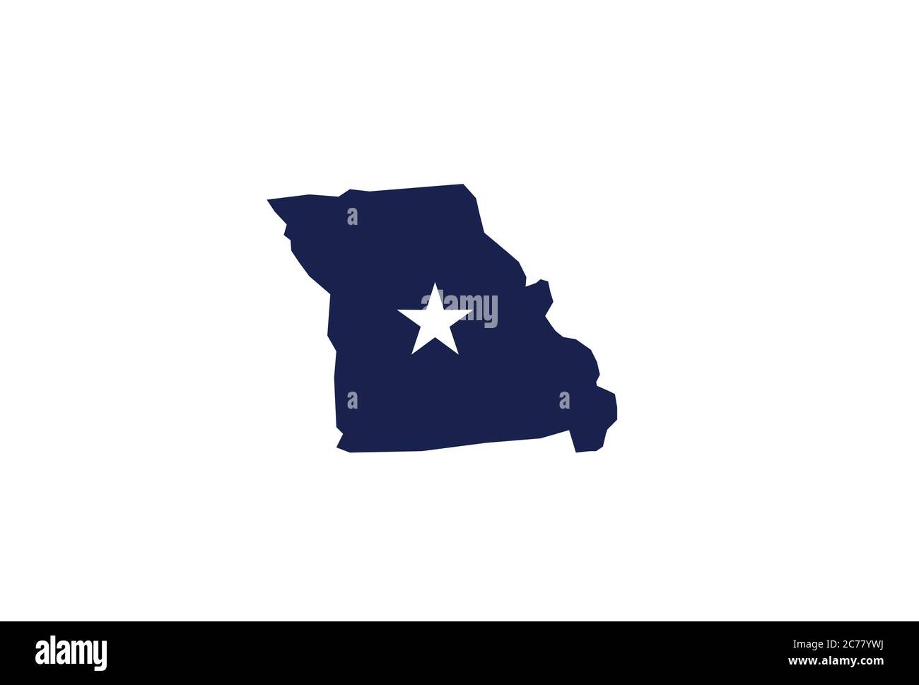 Iowa map outline U.S. state vector illustration Stock Vector Image & Art Alamy