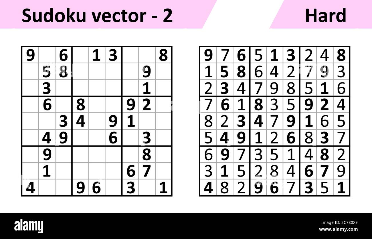 Sudoku Fácil Com Respostas. Jogo Nº 6.