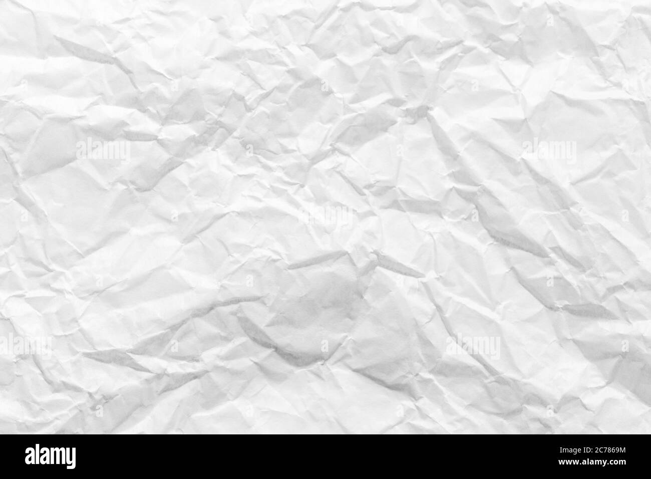 Crumpled white paper texture or paper background for design with