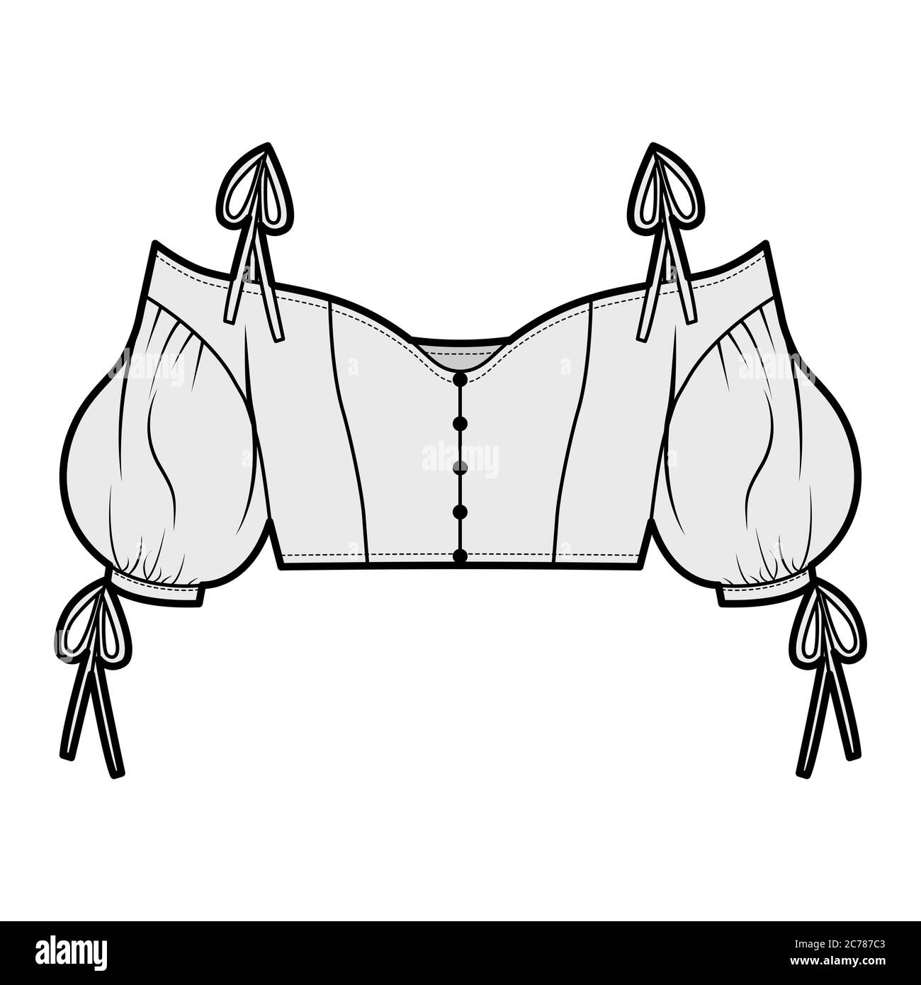 Cold shoulder white blouse hires stock photography and images Alamy