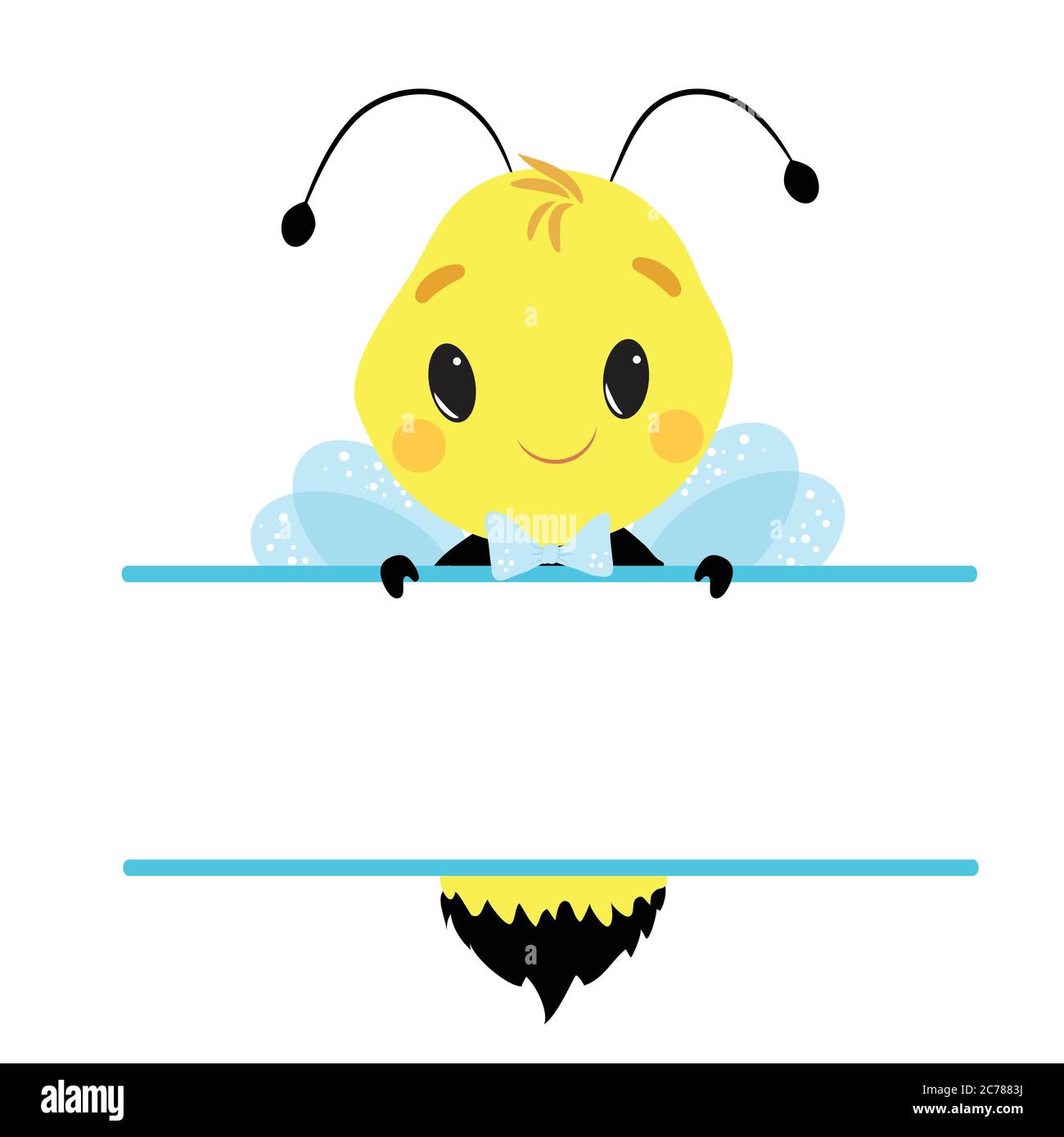 Small Bee Vector Cute Little Bee Vector Illustration Stock Vector Image & Art - Alamy