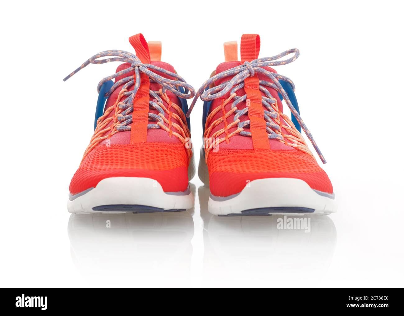 Running shoes isolated on white Stock Photo