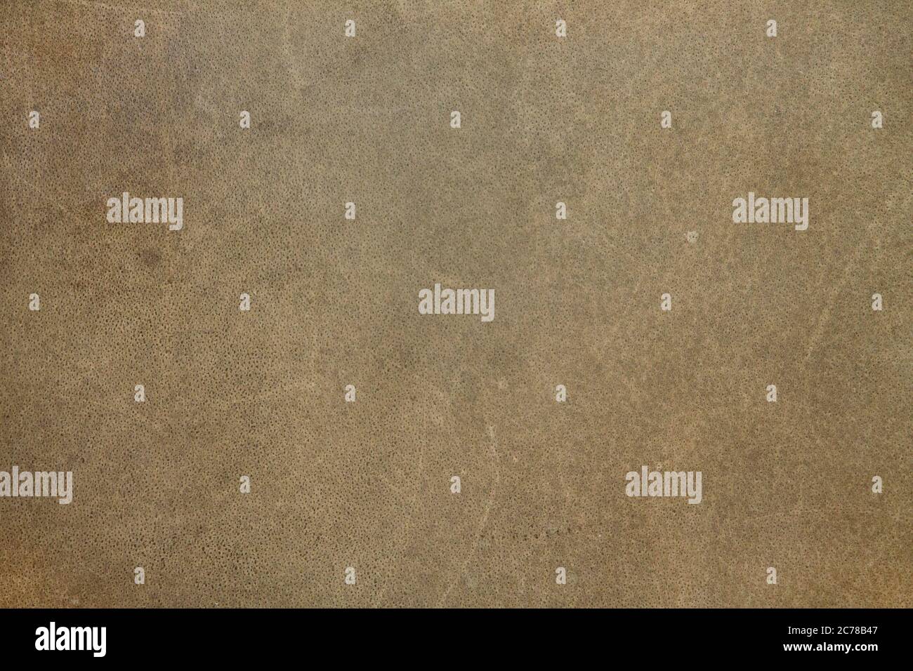 Texture of light beige natural leather. Stock Photo