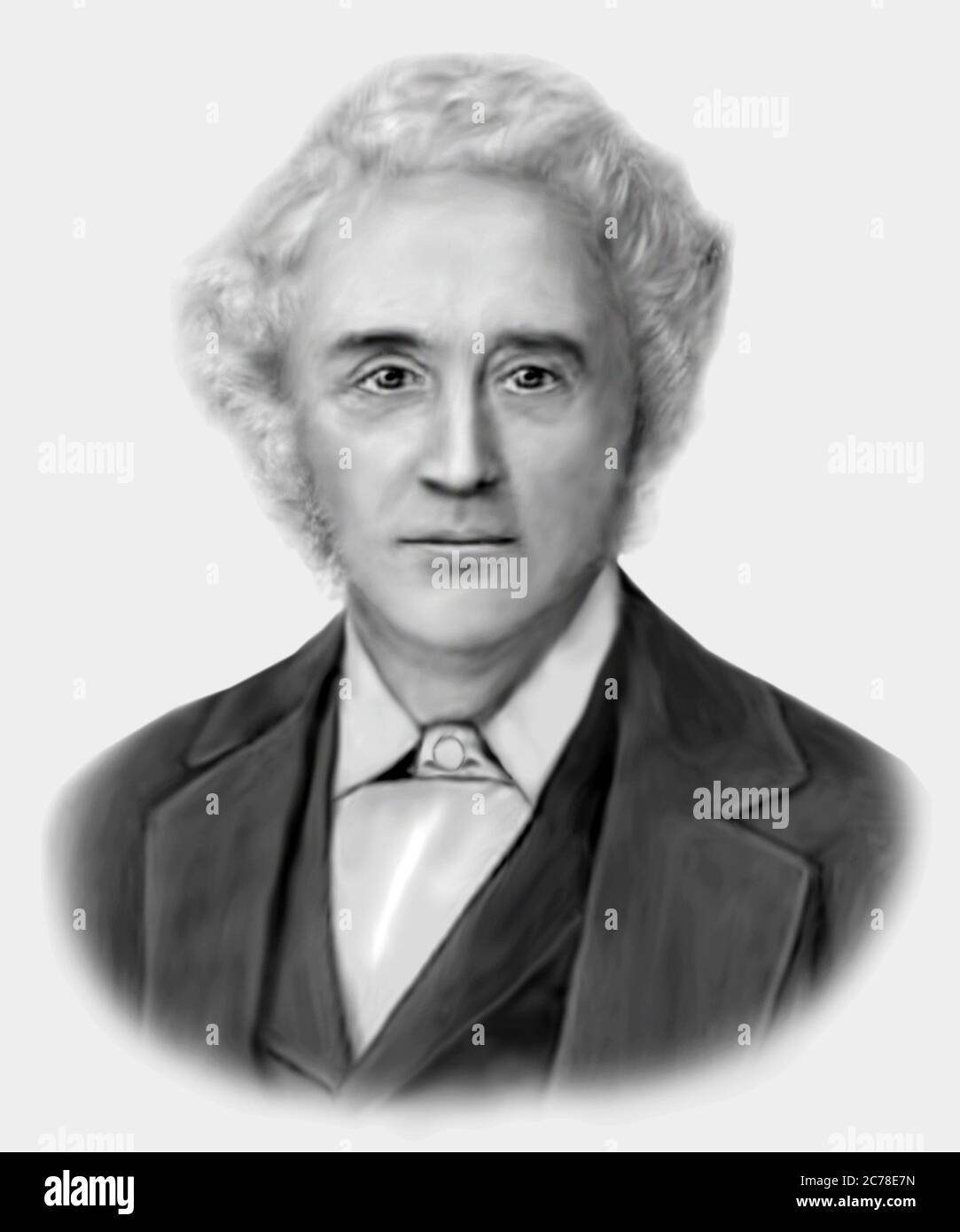 John Langdon Down 18281896 British Physician Stock Photo Alamy