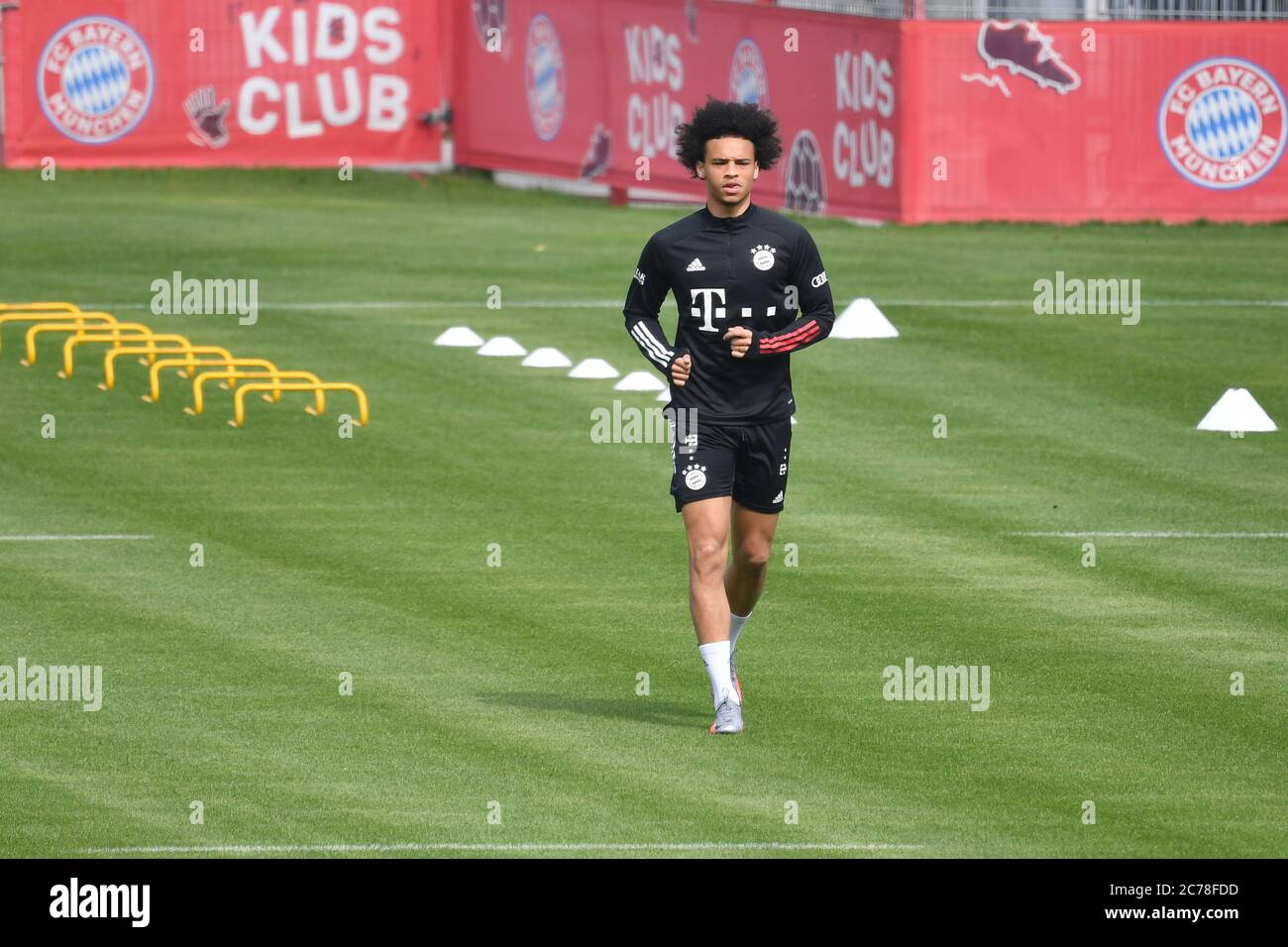 Munich Deutschland 15th July 2020 New Arrival Leroy Sane Fc Bayern Munich Action Single Action Single