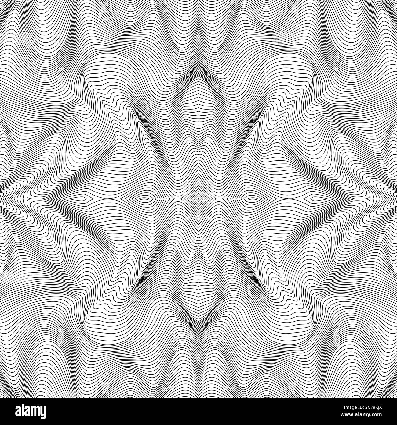 Vector abstract lines pattern. Waves background Stock Vector Image ...