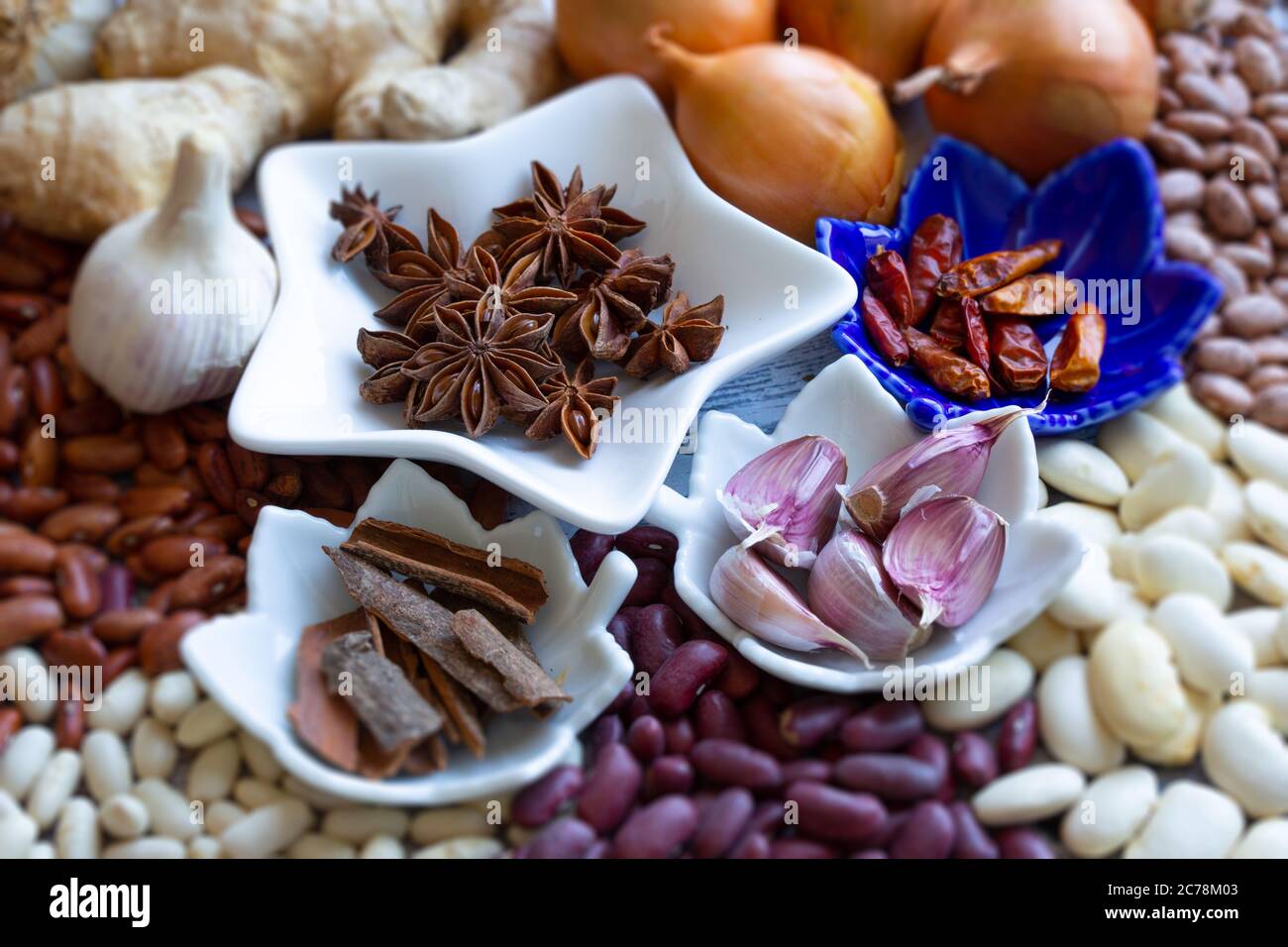 Spices and pulses hires stock photography and images Alamy