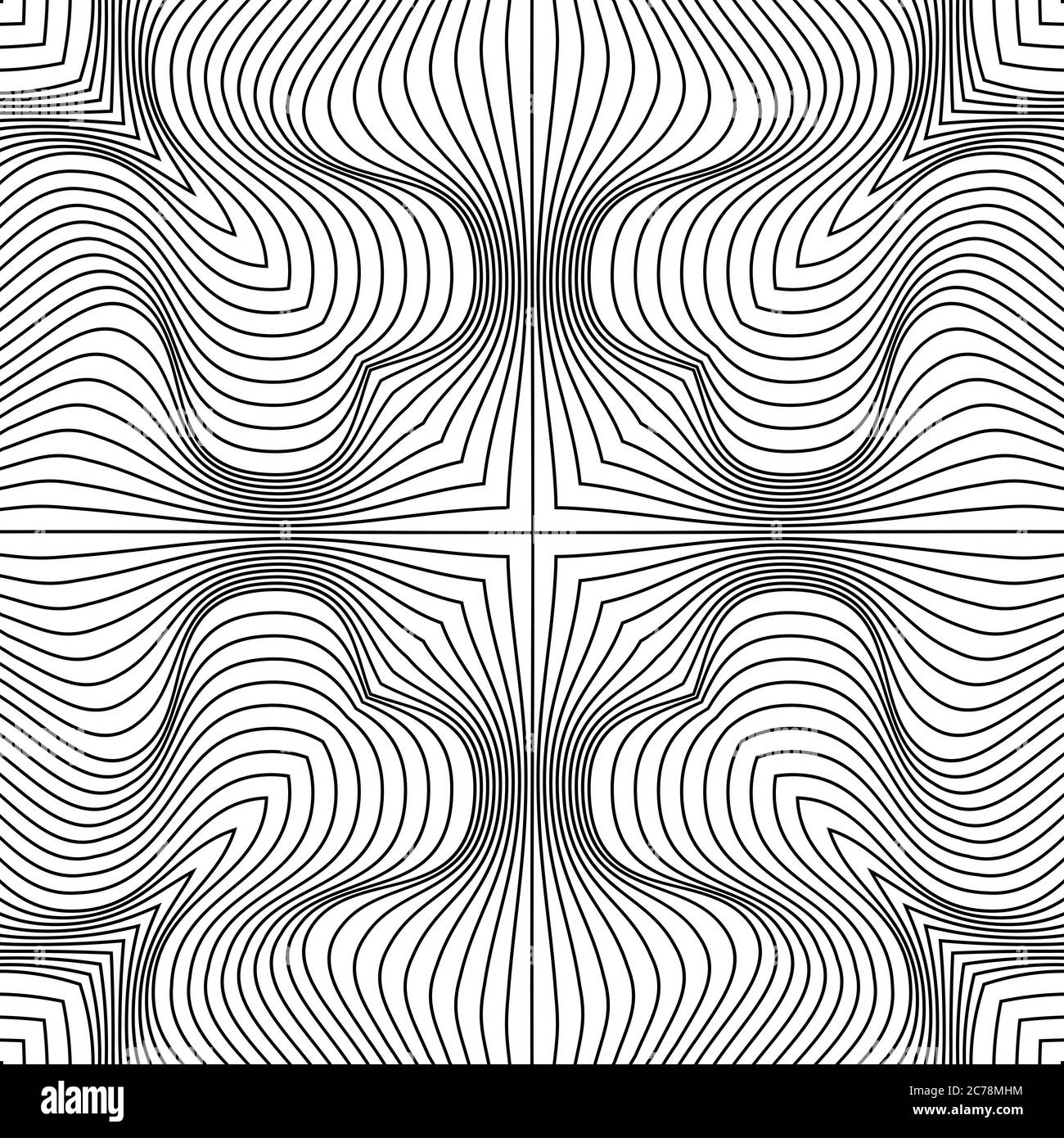 Vector abstract lines pattern. Waves background Stock Vector Image ...