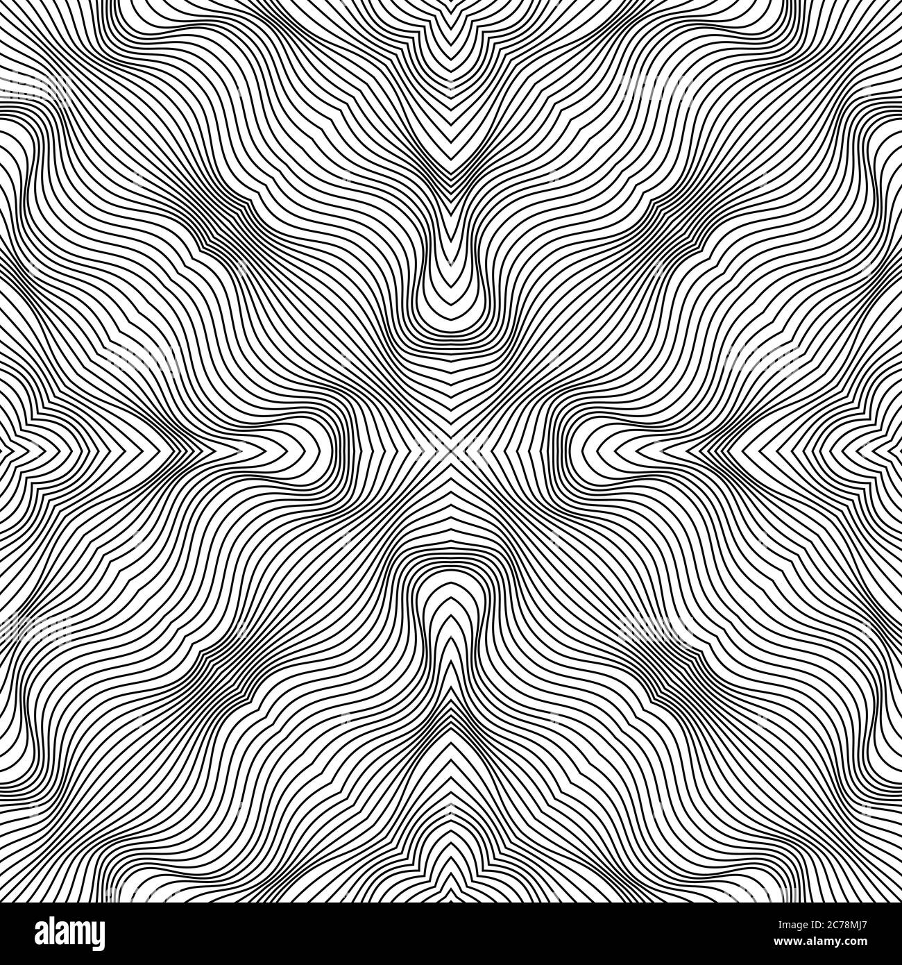 Vector abstract lines pattern. Waves background Stock Vector Image ...