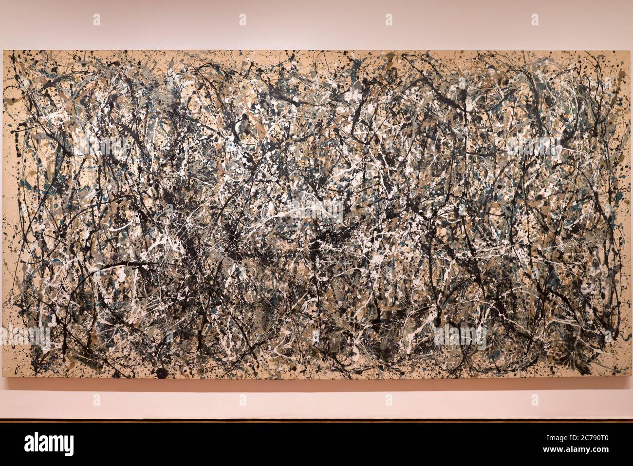 One, Number 31,1950,  Jackson Pollock, 1950, Stock Photo