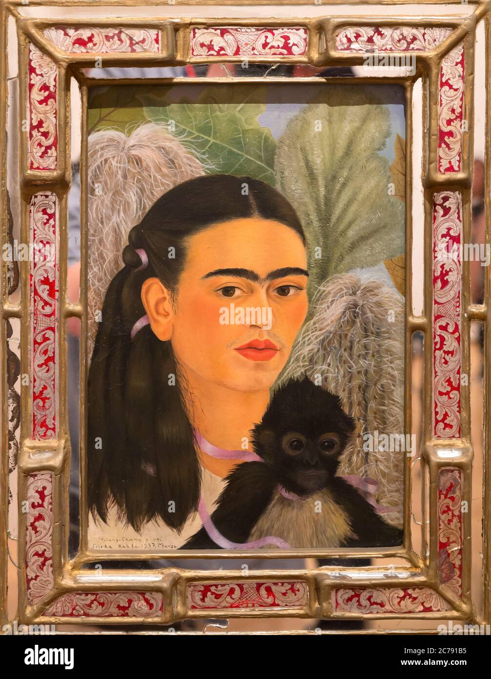 Fulang-Chang and I, Frida Kahlo, 1937, Stock Photo