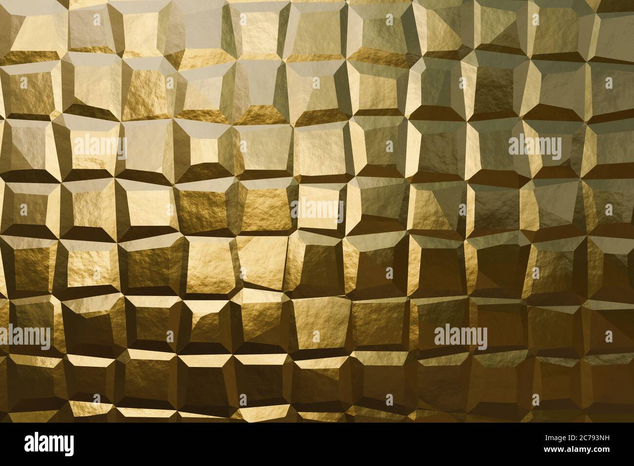 Gold texture background. High quality 3d illustration. Stock Photo