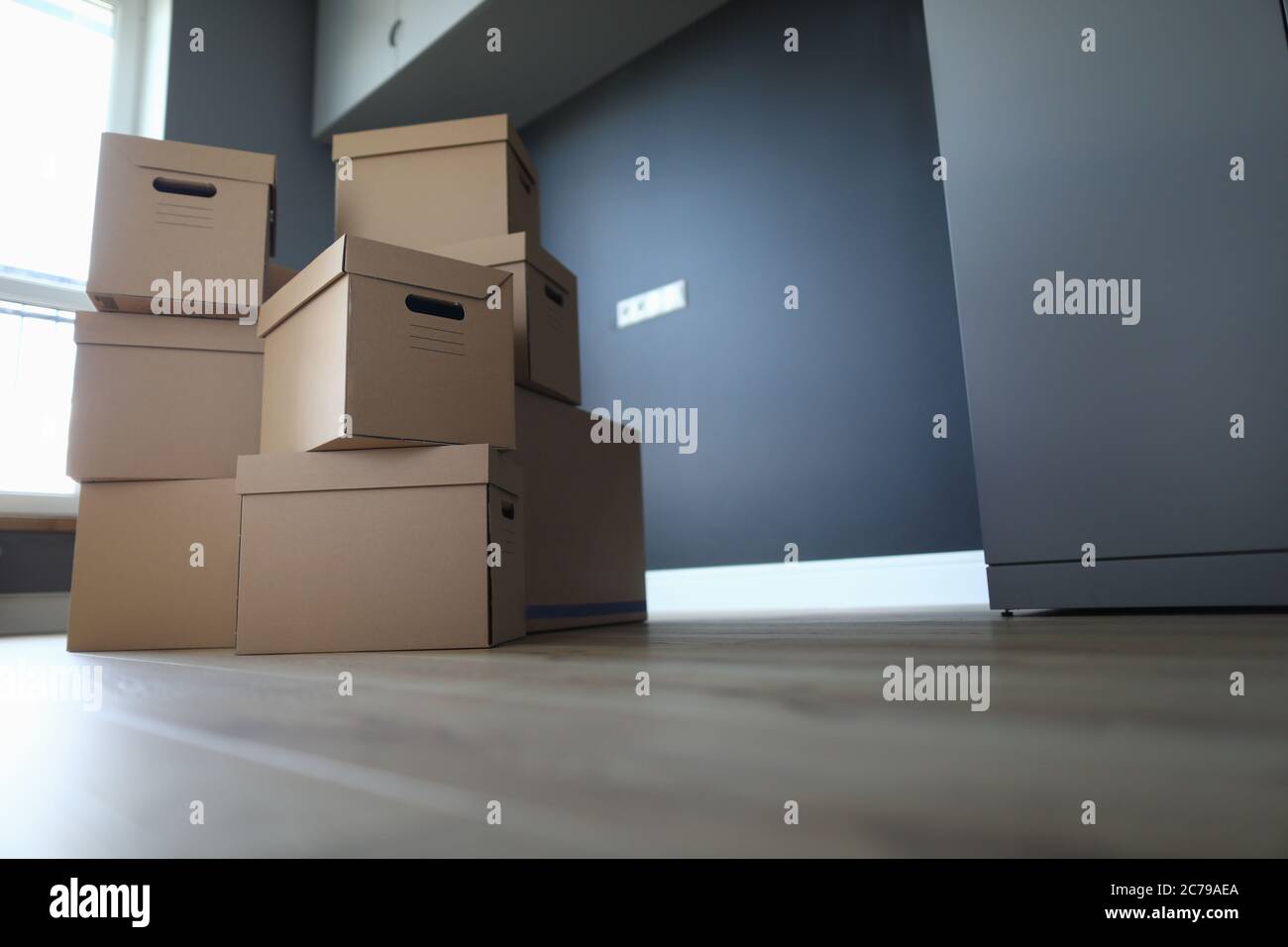 Empty place with no furniture Stock Photo Alamy