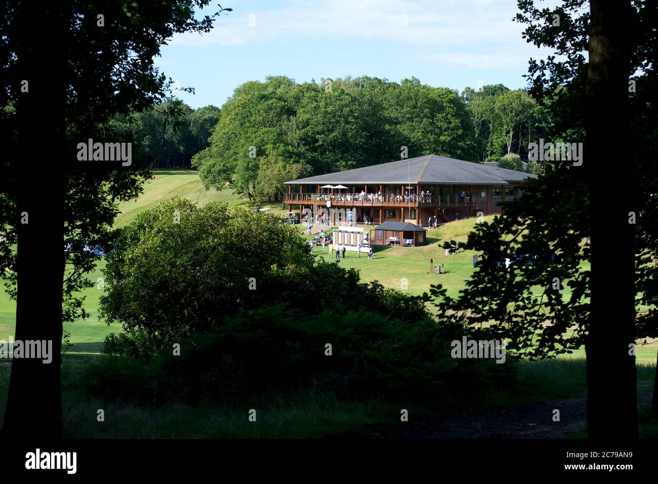 Ashridge Golf Club and surrounding woodland,Little Gaddesden