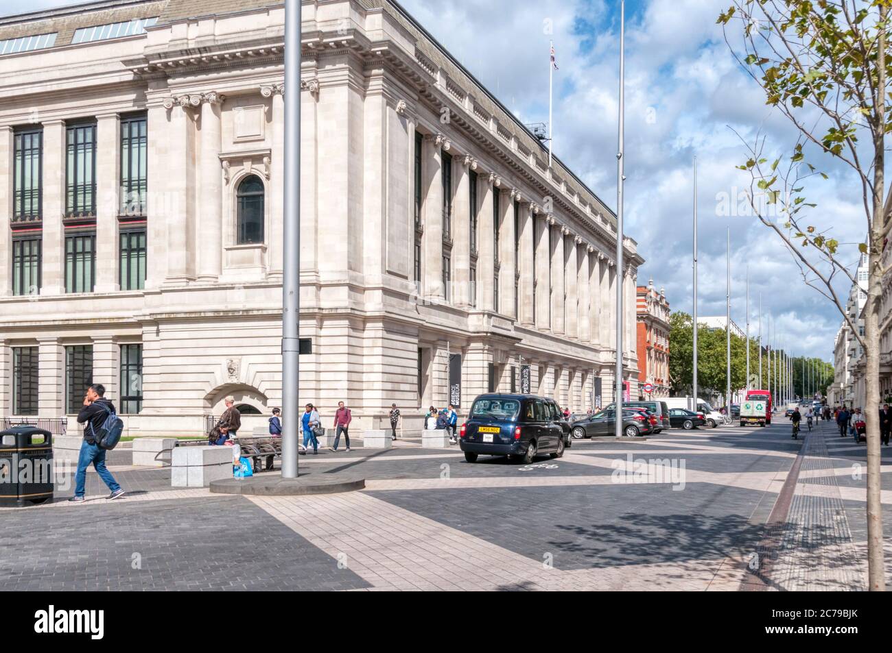 Science Museum and Exhibition Road, London. Stock Photo