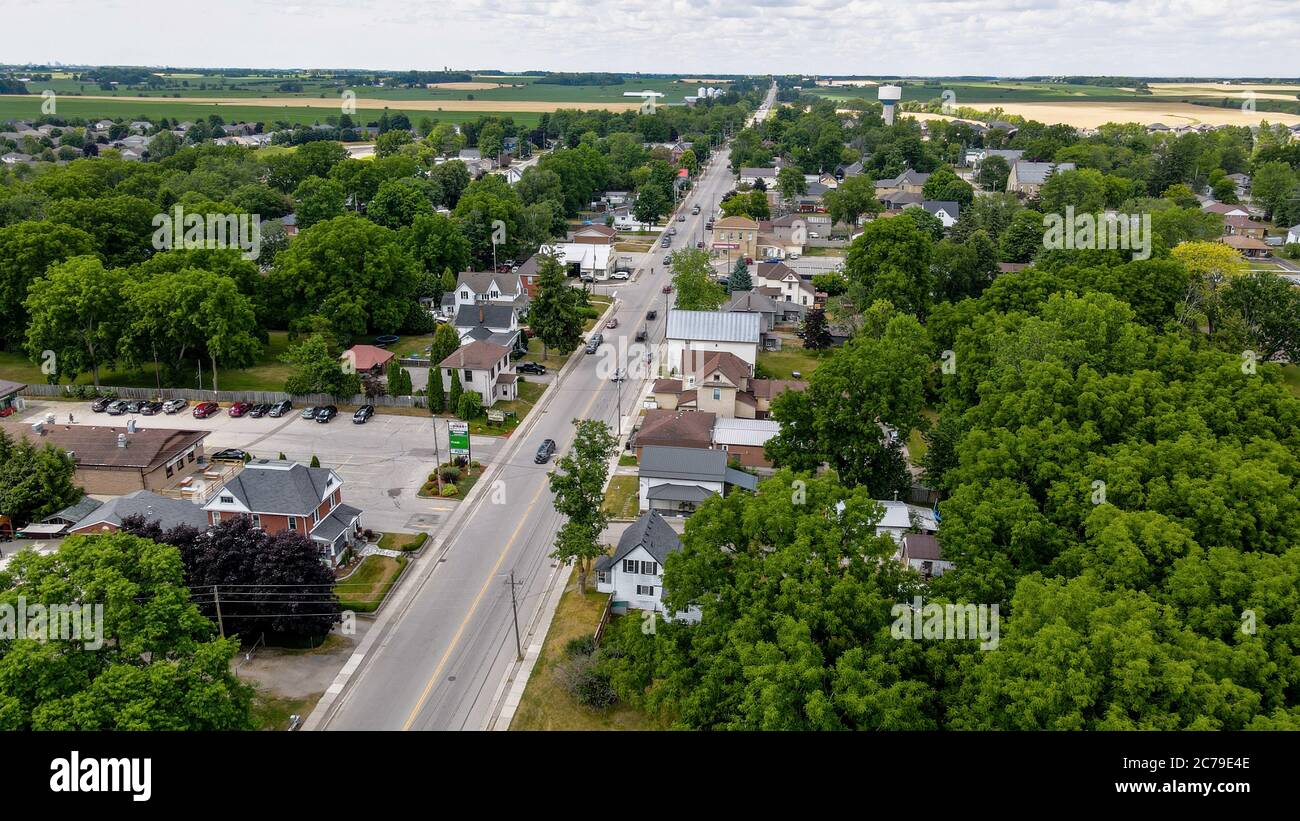 Belmont Ontario Canada Aerial 2020 Stock Photo Alamy