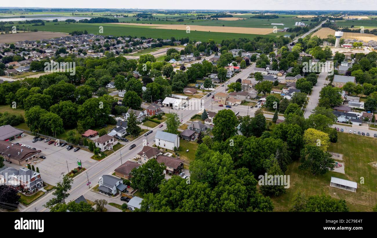Belmont Ontario Canada Aerial 2020 Stock Photo Alamy