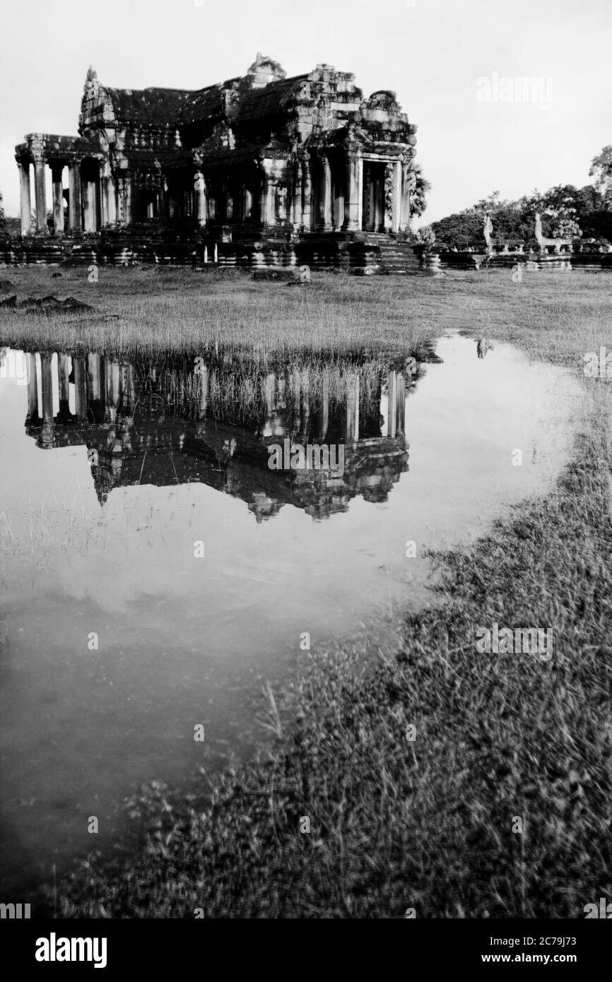 Angkor Wat temples, Cambodia Stock Photo