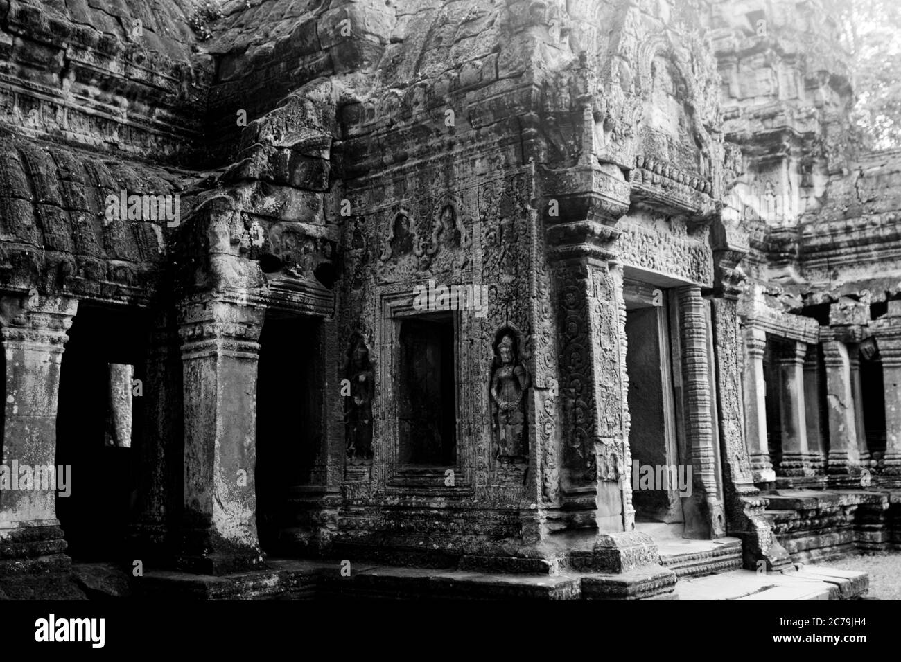 Angkor Wat temples, Cambodia Stock Photo