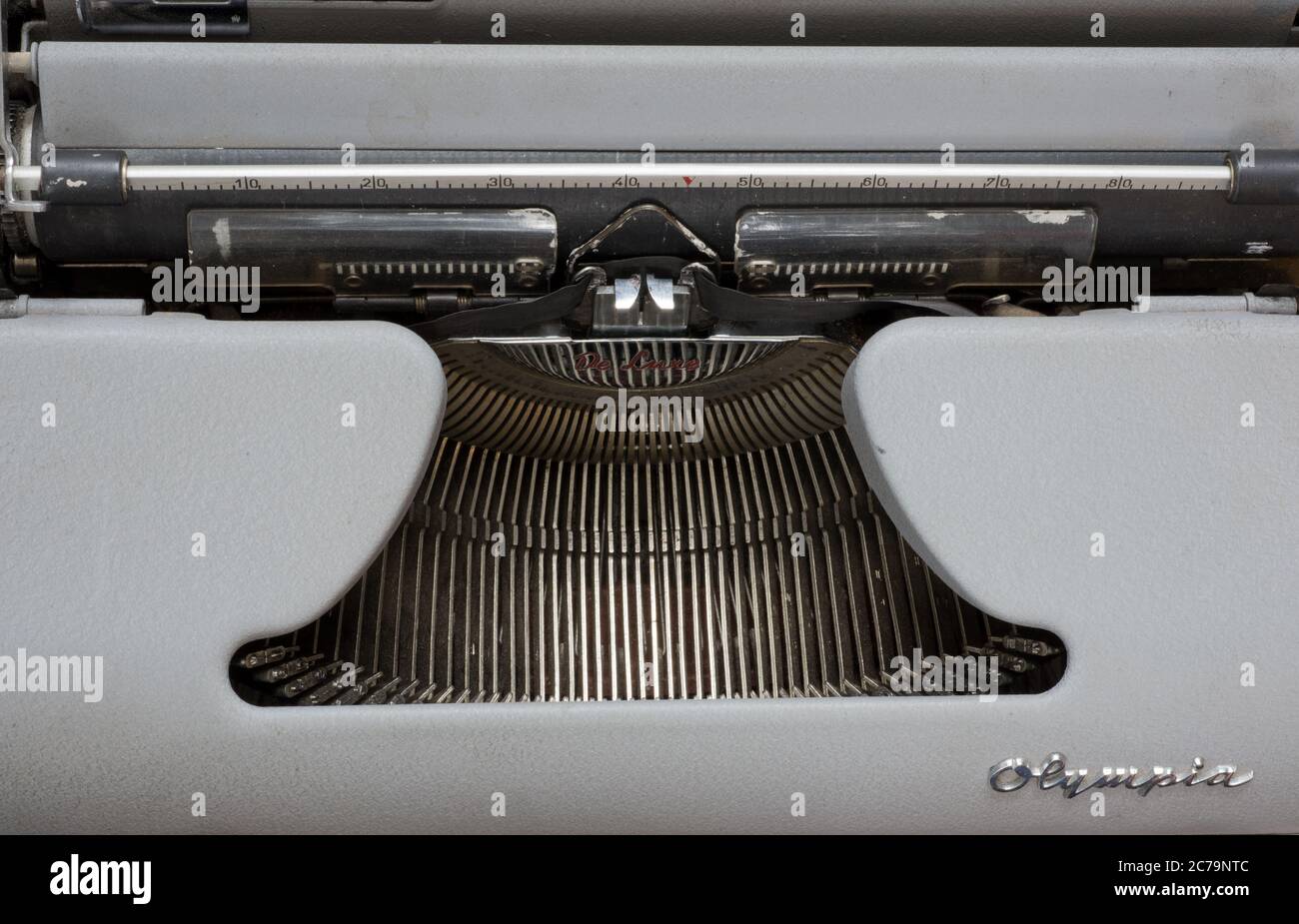 Olympia manual portable typewriter SM3 Stock Photo