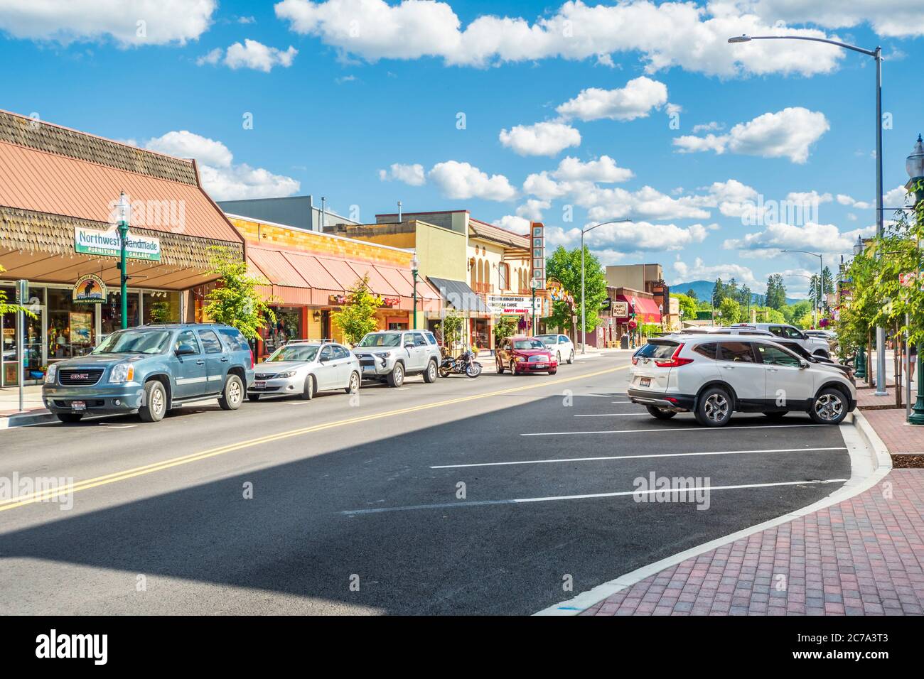 Downtown sandpoint idaho hires stock photography and images Alamy