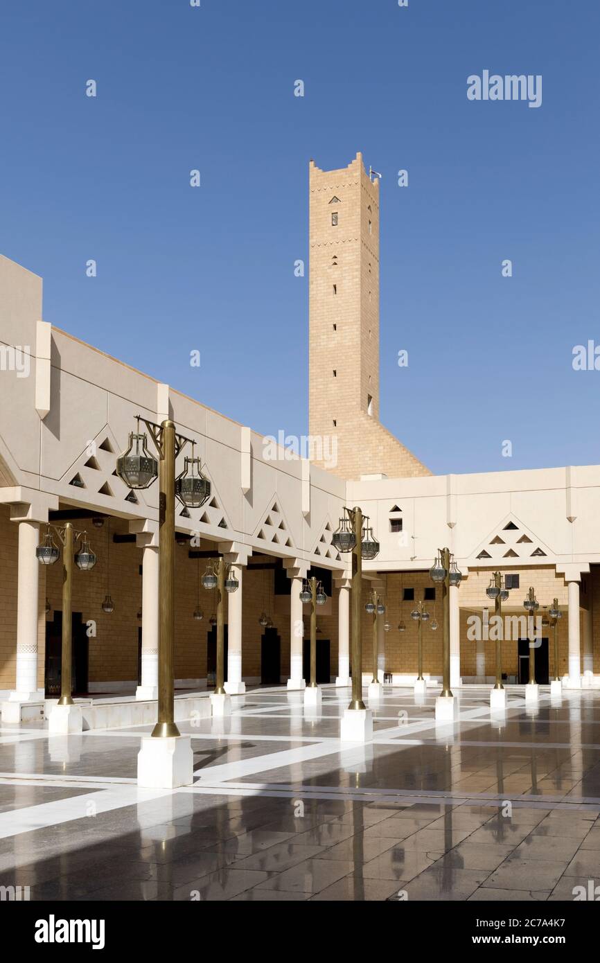 Imam Turki bin Abdullah Mosque near Dira Square in downtown Riyadh in