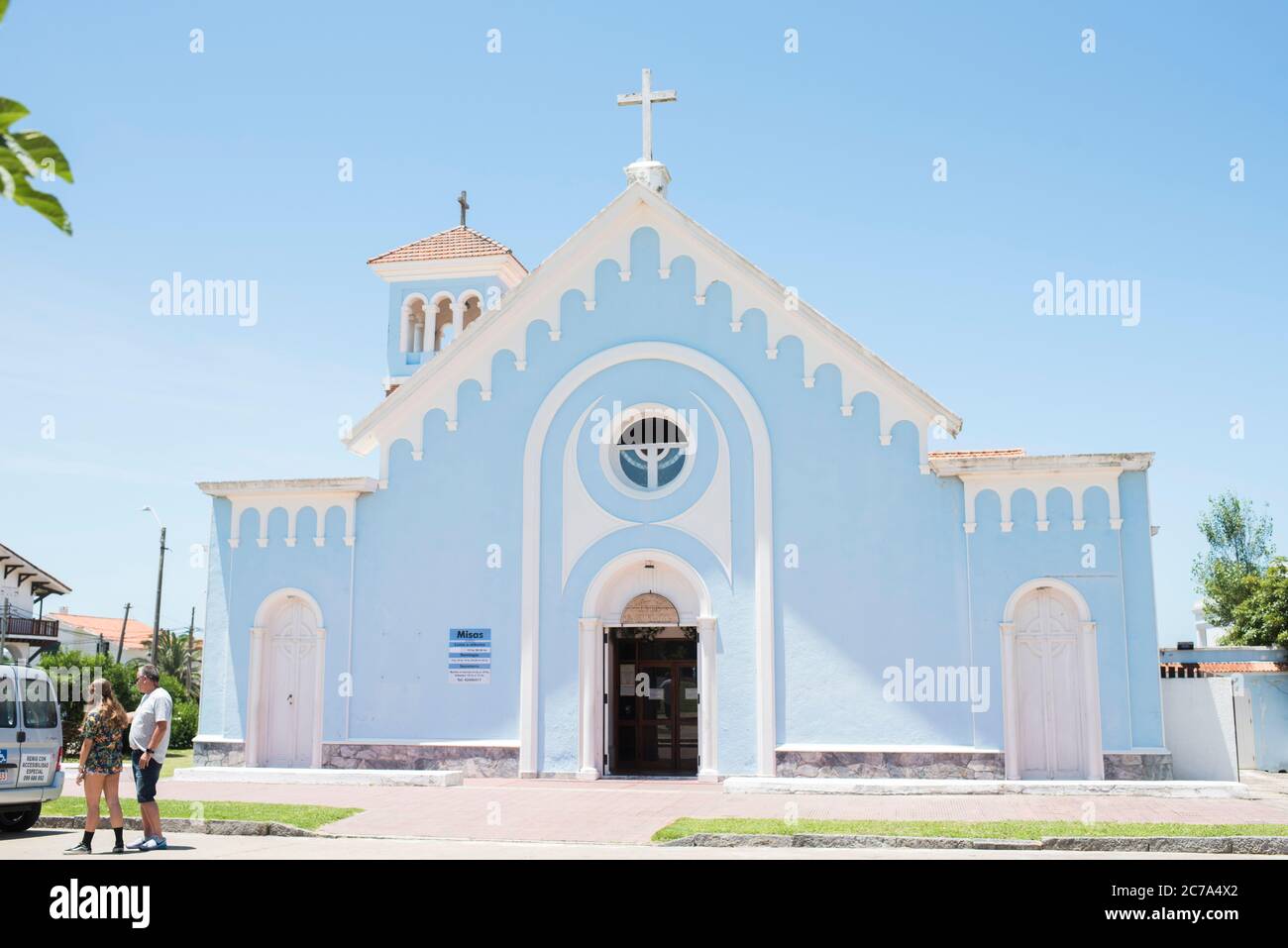 Punta del Este, Maldonado / Uruguay; Jan 1, 2019 Church of Our Lady of