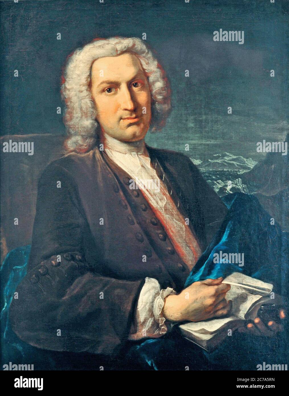 ALBRECHT Von HALLER (1708-1777) Swiss Naturalist, Anatomist, Poet In ...