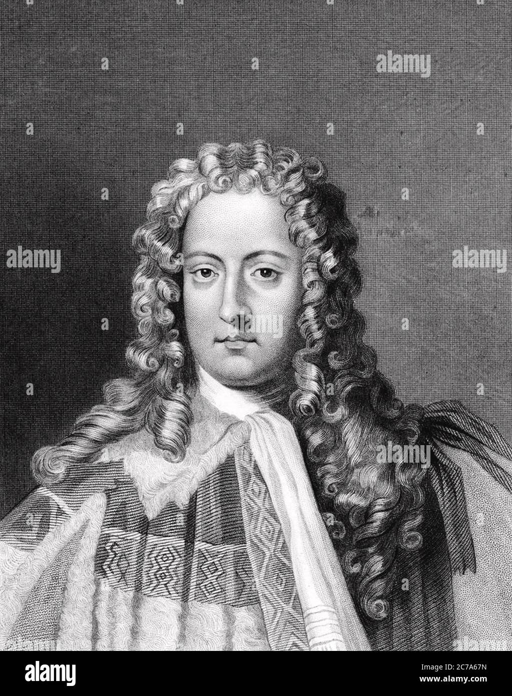 HENBRY ST JOHN, 1st Viscount Bolingbroke (1678-1751  English politician and political philosopher Stock Photo