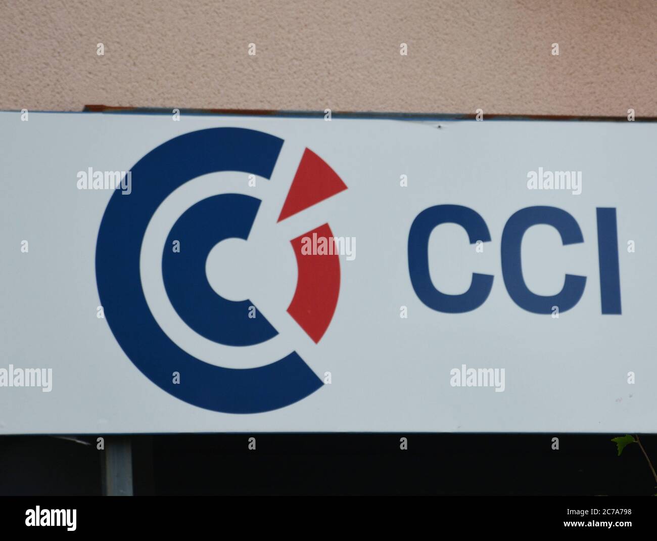 CCI, Chambre de Commerce et d’Indusrie office, Issoire, Puy-de-Dome, Auvergne, France Stock Photo