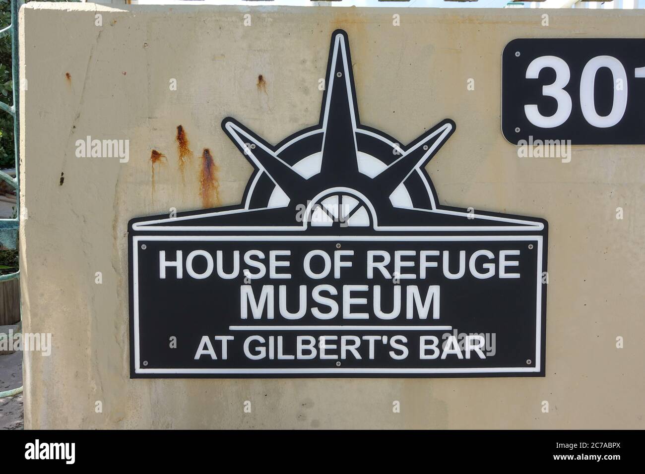 Stuart, FL/USA7/10/20 Gilbert's Bar House of Refuge Museum in Stuart
