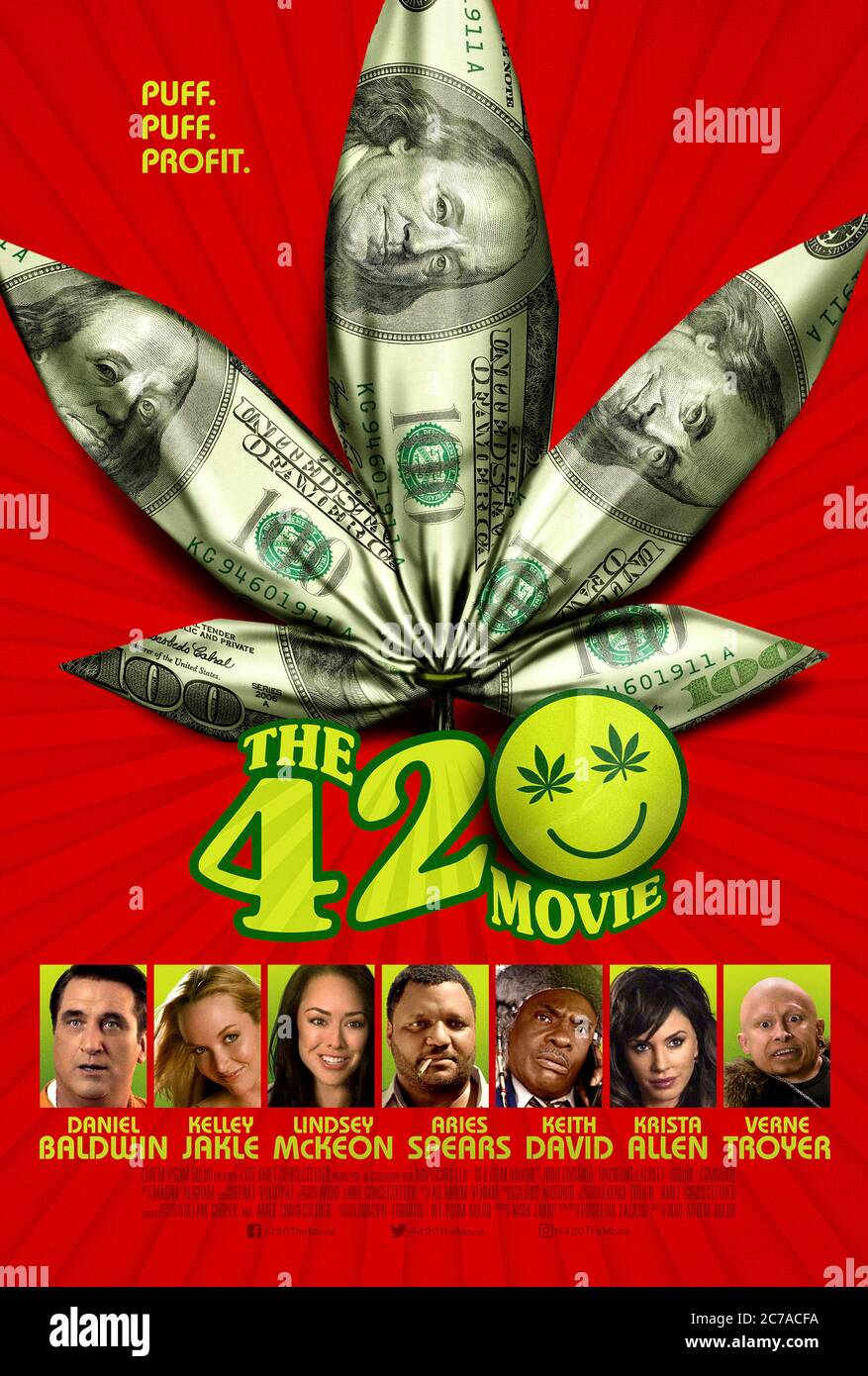 The 420 Movie: Mary & Jane (2020) directed by Robert A. Johnson and starring Keith David, Krista Allen, Lindsey McKeon and Verne Troyer. Documentary following boxing coach Harry Keitt and 3 young boxers both in and out of the ring. Stock Photo