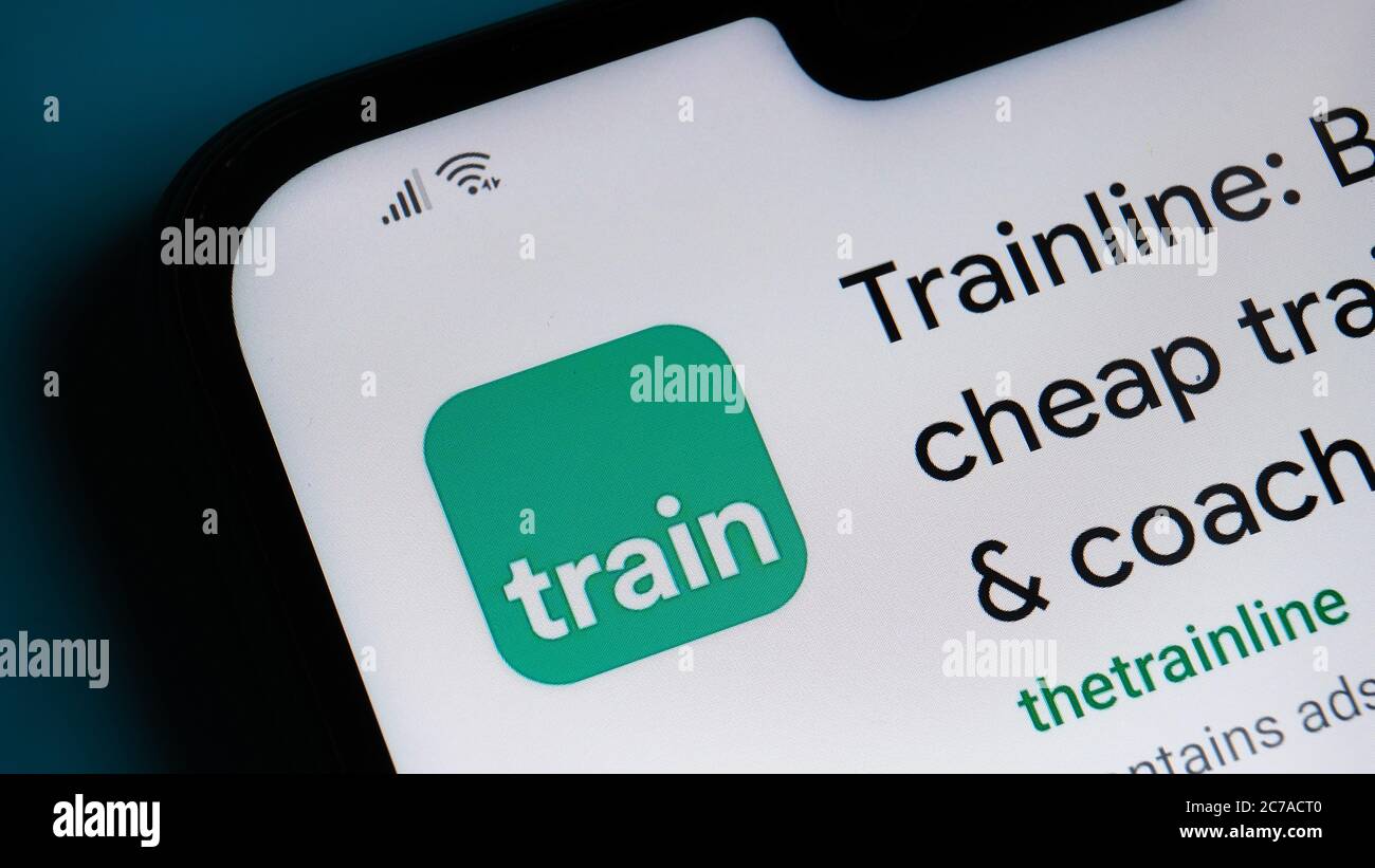 Trainline icon hi-res stock photography and images - Alamy