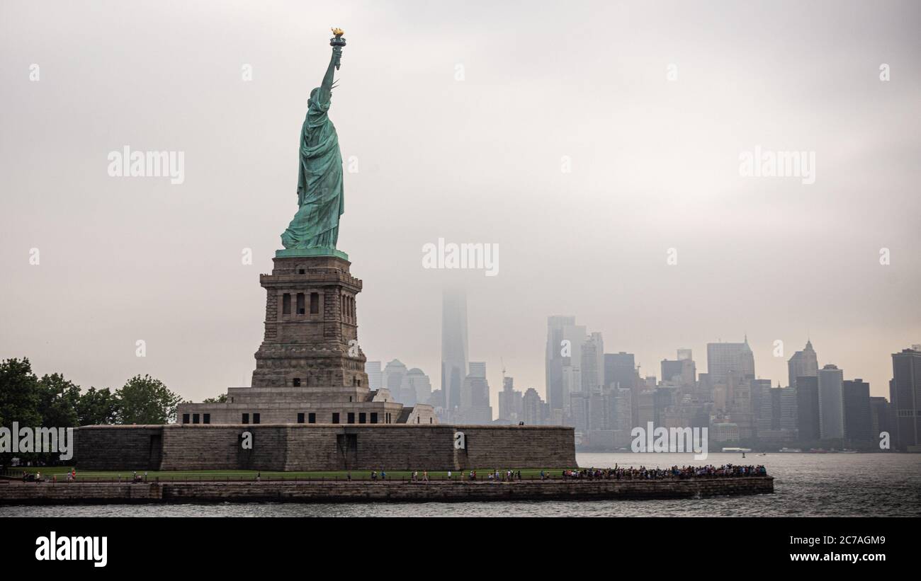 Tourism freedom liberty flag hi-res stock photography and images - Alamy