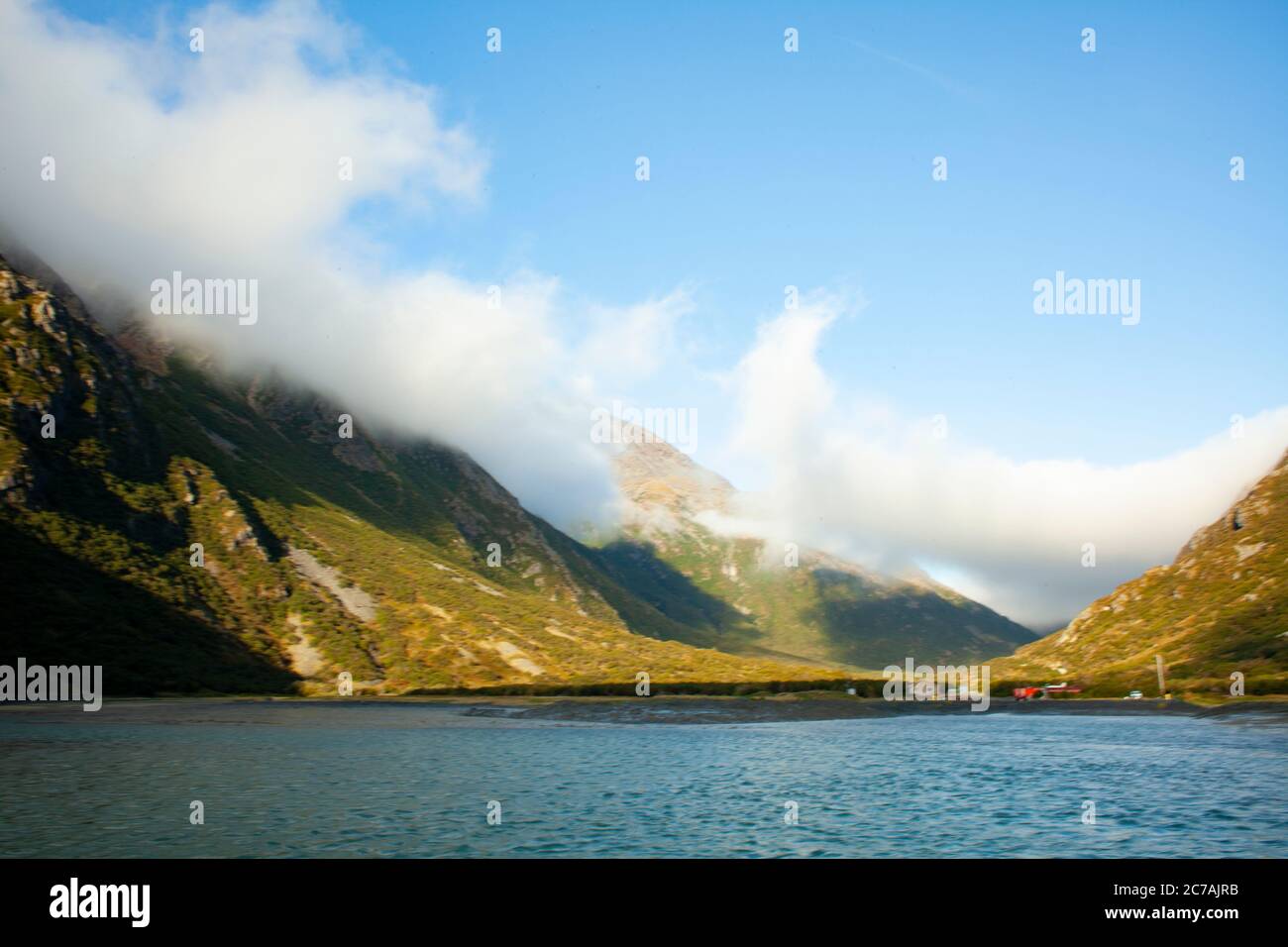 Mist rolling over peaks hi-res stock photography and images - Alamy