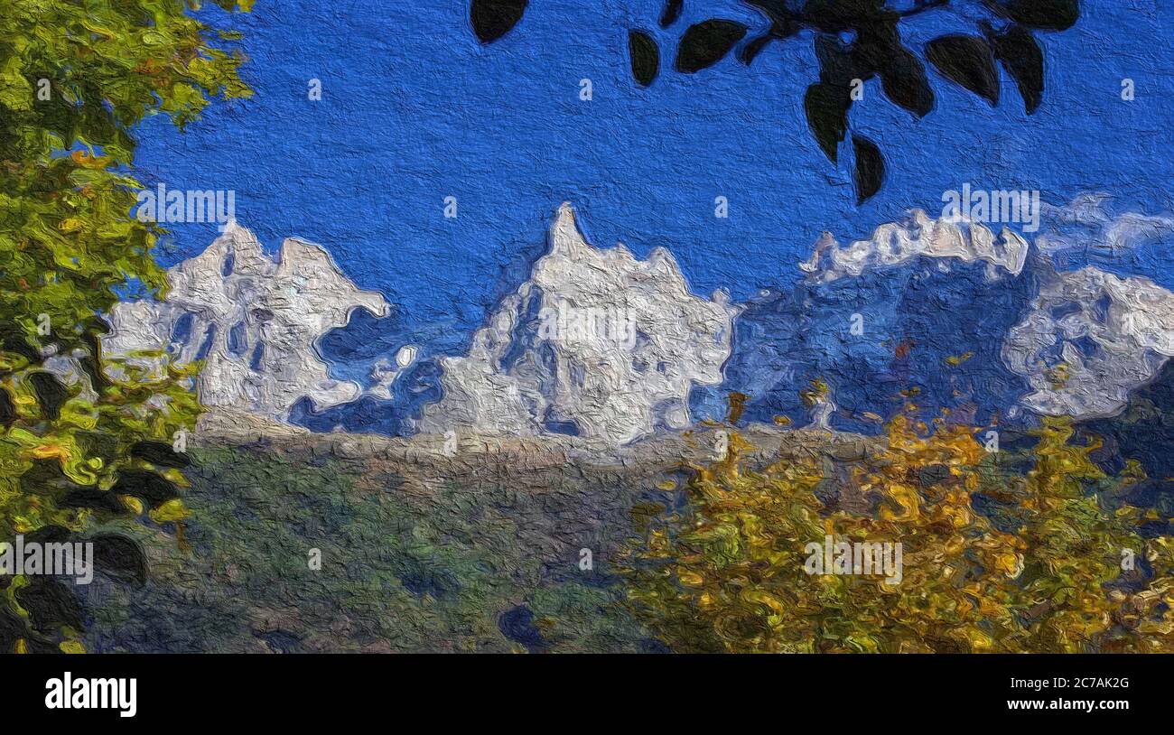 The beautiful world we live in Stock Photo Alamy