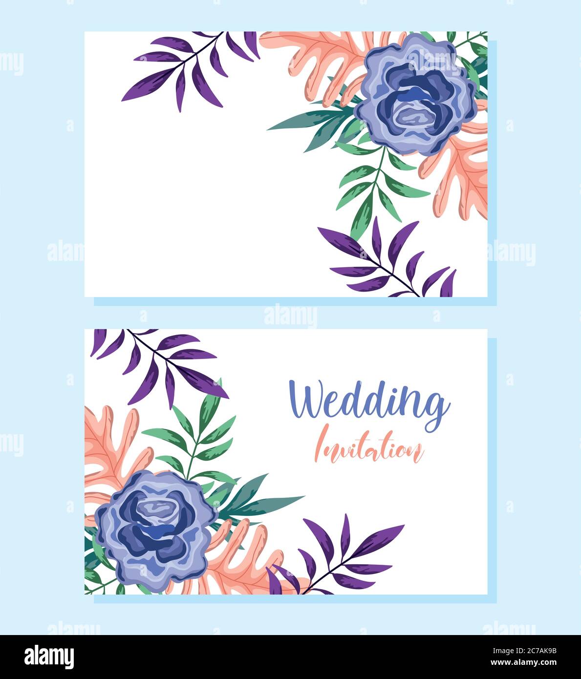 wedding ornament floral decorative greeting card or invitation vector ...