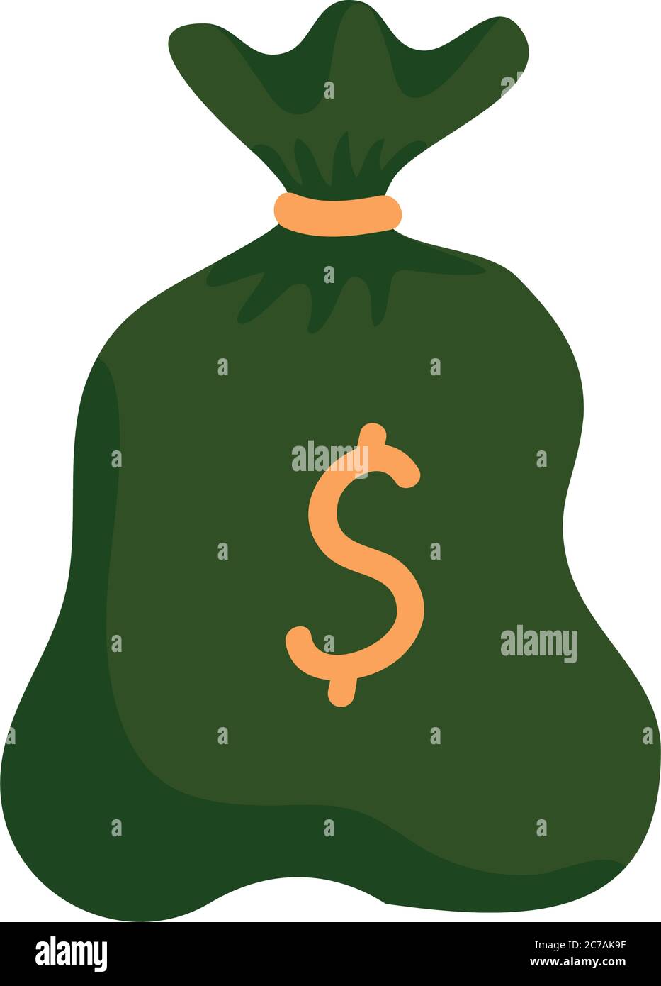 Isolated money bag vector design Stock Vector Image & Art - Alamy
