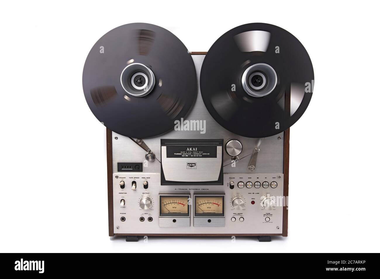 WETZLAR, Germany - Mai 1, 2020: AKAI GX 630d REEl to REEl Audio Tape  Recorder. Made in: Japan from 1976-1978 Stock Photo - Alamy