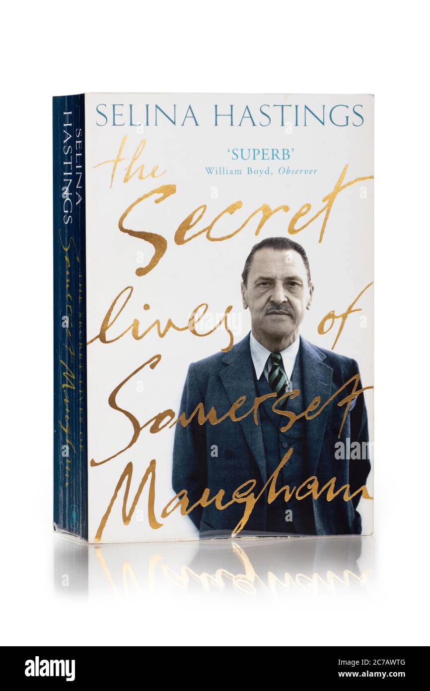 The Secret Lives of Somerset Maugham Book Paperback by Selina Hastings Stock Photo