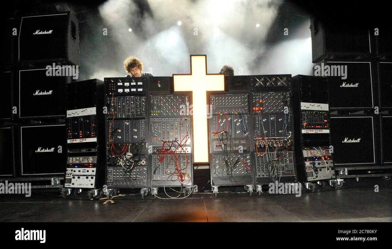 French electronic music duo Gaspard Auge and Xavier de Rosnay of