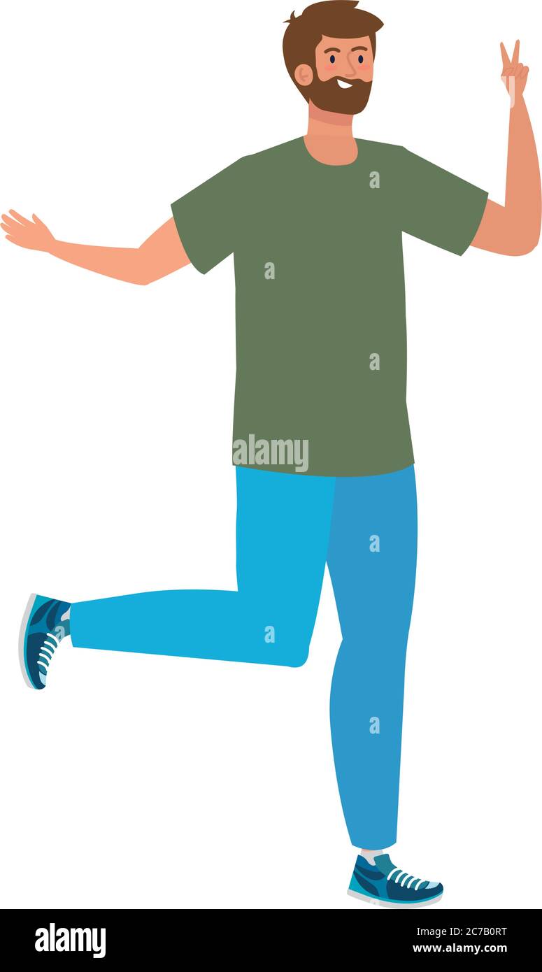 Isolated avatar man vector design Stock Vector Image & Art - Alamy