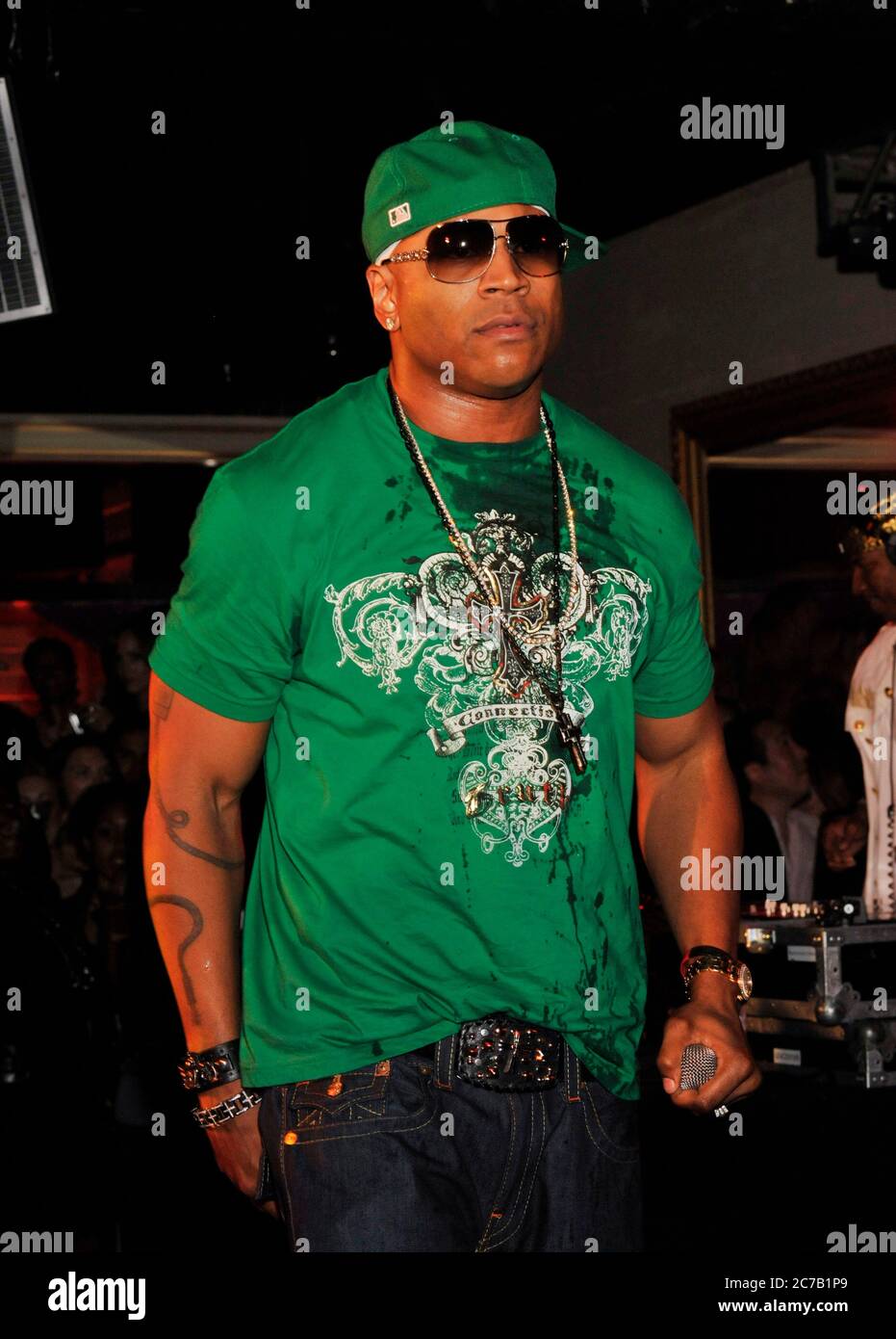 Rap Star LL Cool J performing at the Hennessy artistry at Kress in Los ...